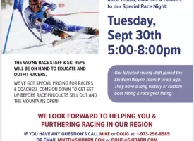 Ski Barn Race Night 2025